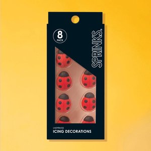 Featured: Icing Decorations | LadyBugs | Sprinks | 10 pieces