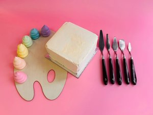 🌸 Mother’s Day Palette Knife Cake Workshop | Sat 9 May | 3pm