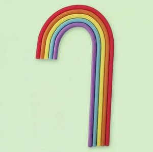 Bright Rainbow | Cake Topper | Wish