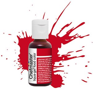 Edible Colouring: Chefmaster Liqua-Gel - Christmas Red - 20gm