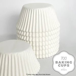 Cake Essentials: Cake Craft | 700 Cupcake Papers | White  | 200 Approx