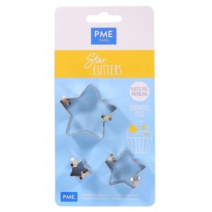 PME | Star | Cutter Set | 3 Pieces