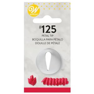 Decorating Equipment: #125 | Piping Tip | Petal | Wilton