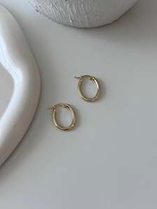 Earrings: Olga Hoop Earrings