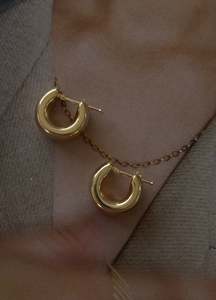 Earrings: Bold Hoop Earrings