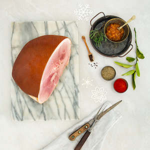 Products: Cured Ham - Half - Bone in