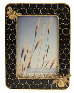 Photo Frame - Bee and Honeycomb 4x6