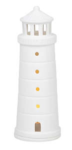 Home: Tealight - Porcelain Lighthouse- Rader - Med