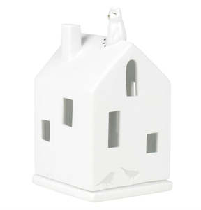 Home: Räder - Cat On Roof - Porcelain Tealight House