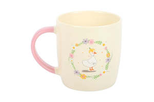 Gift: Floral Duck Mug