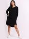 Dress - Poppy Curve Hem - Black