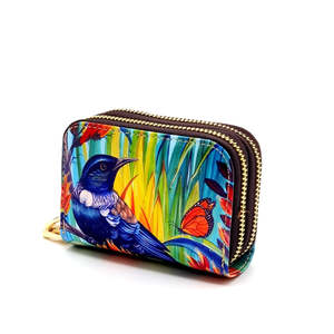 Accessories: Wallet - Double Zip - Tui Flax