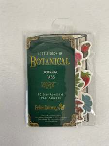 Books And Stationery: Eclectionary -Journal Tabs - Botanical