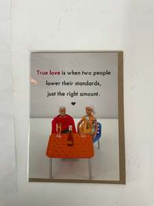 Card - True love