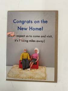 Books And Stationery: Card - New Home