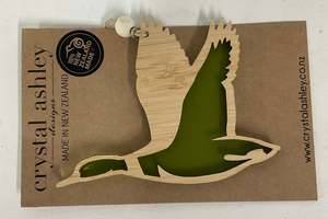 Hanging Ornament - Flying Duck