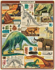 Gifts Under 100: Vintage Puzzle - Dinosaurs