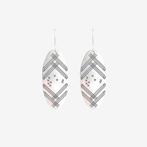 Valentines 1: Earrings - Nichola Earrings -  Matariki Oval