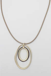 Necklace - Ginger Snap Pendant