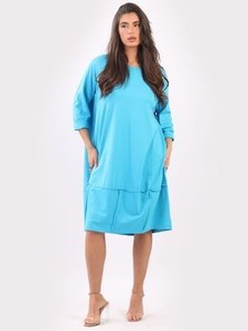Dresses: Dress - Billie Panel Dress Bright Blue