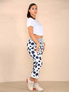 Pants: Trousers - Denver - Dot Navy 14-18