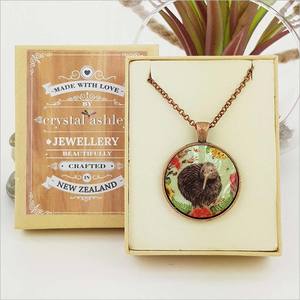 Necklace - Floral Kiwi