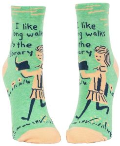 Socks - I Like Long Walks to the Library