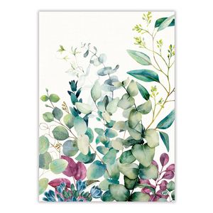 Tea Towels: Tea Towel - Eucalyptus & Mint