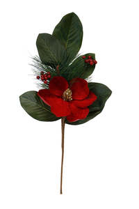 Christmas - Magnolia Pine Berry Spray
