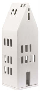 Rader Porcelain: Räder - Large Windows - Porcelain Tealight House