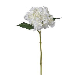 Artificial Flowers And Plants: Artificial Flower - Vintage Hortensia - White