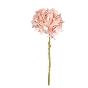 Artificial Flowers And Plants: Artificial Flower - Country Hydrangea - Rose Pink