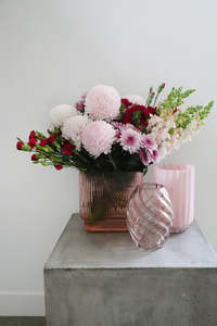 Mothers Day: Vase - Giselle Pink