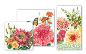 Convino: Napkin - Dahlia - Assorted Sizes