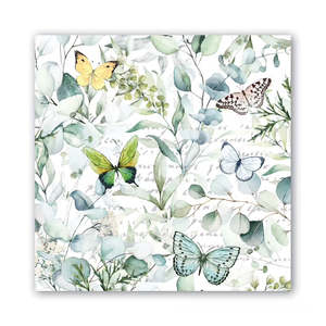 Home: Napkin Luncheon - Butterfly Fields