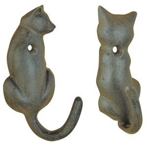 Gift: Cast Iron - Cat Hooks