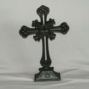 Black Cross on Base