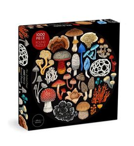 Puzzle - Fungi - 1000 Pce Round Puzzle