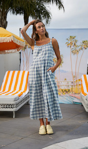 General: Tie Up Ziggy Dress | Marine Check