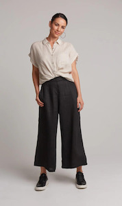 Eb Ive: Studio Crop Pant | Ebony
