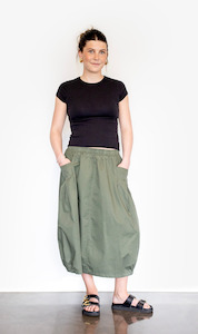 Skirts: Cyrus Skirt | Khaki