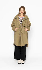Two By Two: Walsh Raincoat | Latte