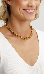 Jewellery: Anna Necklace | Gold
