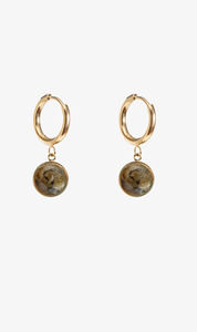 All In Stock: Golden Moss Earring