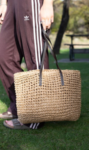 Accessories: Woven Wanderer Tote