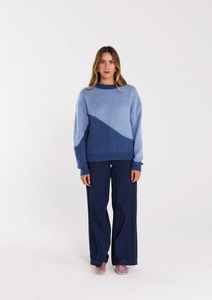 All In Stock: Split Jumper | Twilight Blue