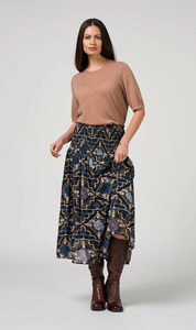 All In Stock: Regalia Skirt - Olive Multi