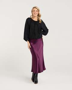 Tops: Addison Bubble Hem Top