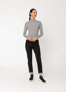 All In Stock: Derby Top | Grey Marl