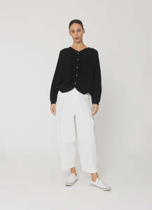 Cardigan: Chase Cardigan | Black
